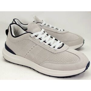 Johnnie-O Range Runner Mens Size US 9 M Gray Suede Golf Sneaker Comfort Shoes